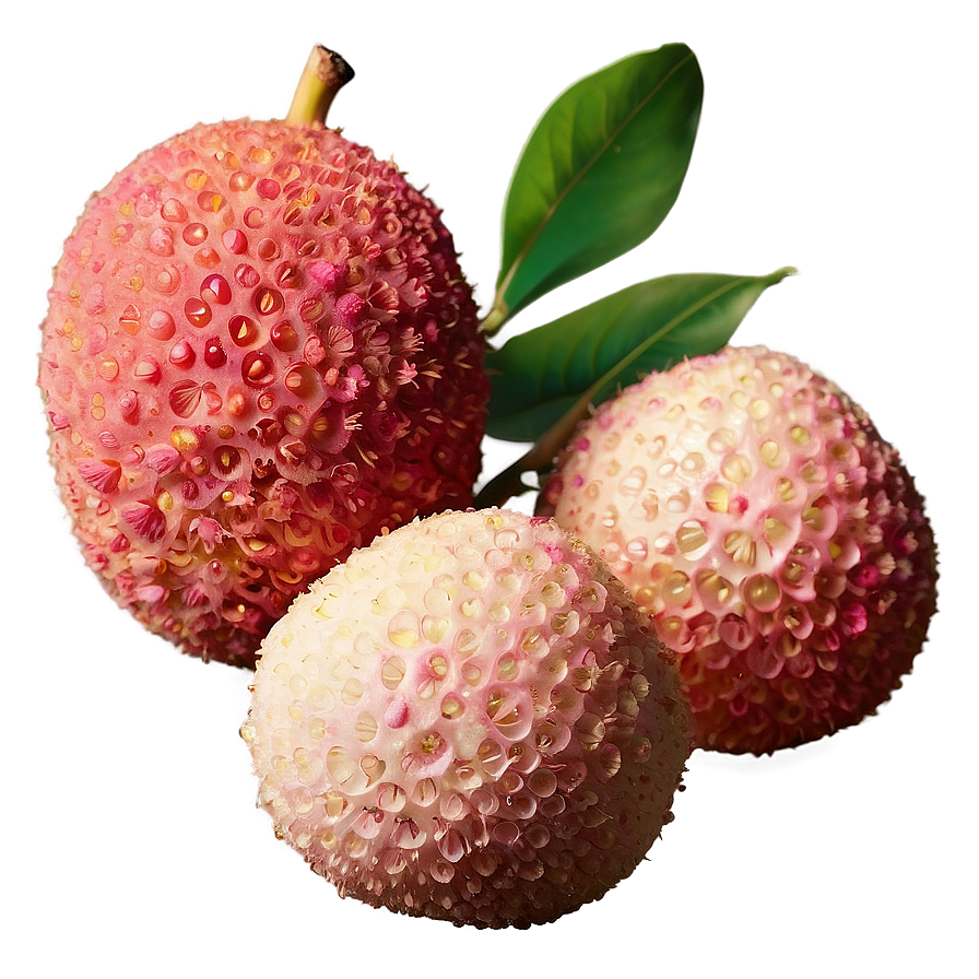 Lychee Close-up Texture Png 78