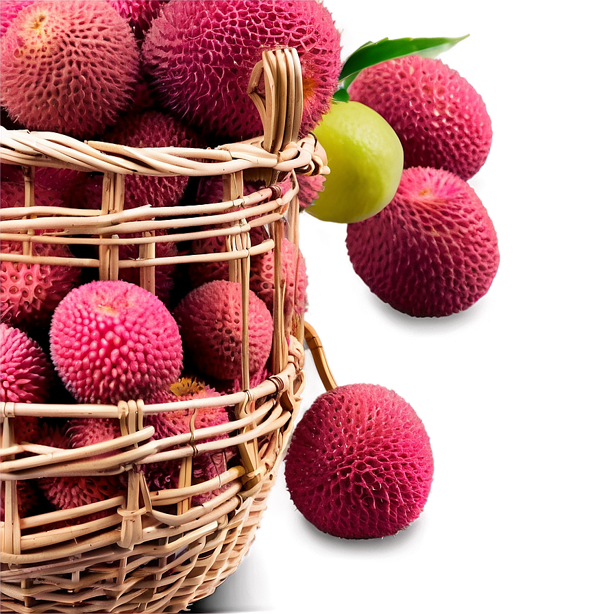 Lychee Harvest Basket Png 74