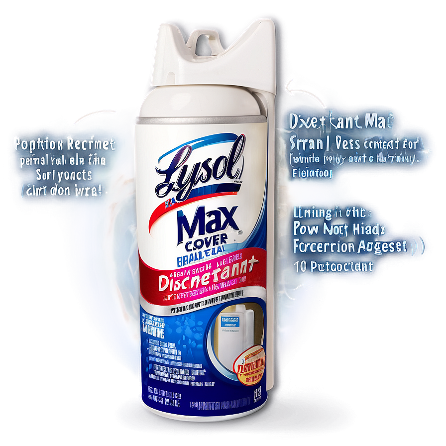 Lysol Max Cover Disinfectant Mist Png Pdk