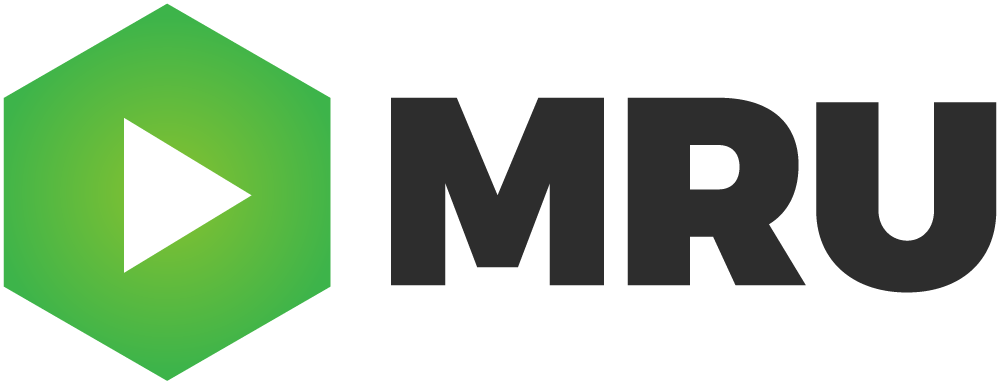 M R U Logo Green Hexagon
