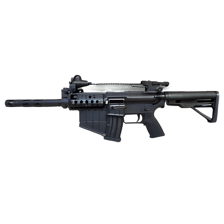 M16 Rifle Side View Png Kyw