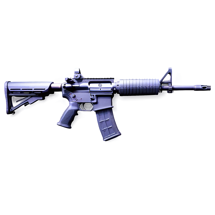 M16 Rifle Transparent Background Png Mpv