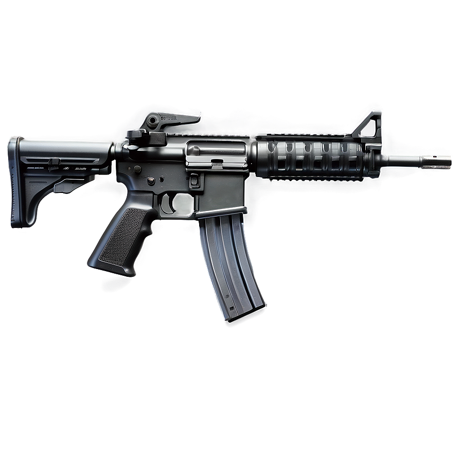 M16 Rifle With Bullet Png Ndf