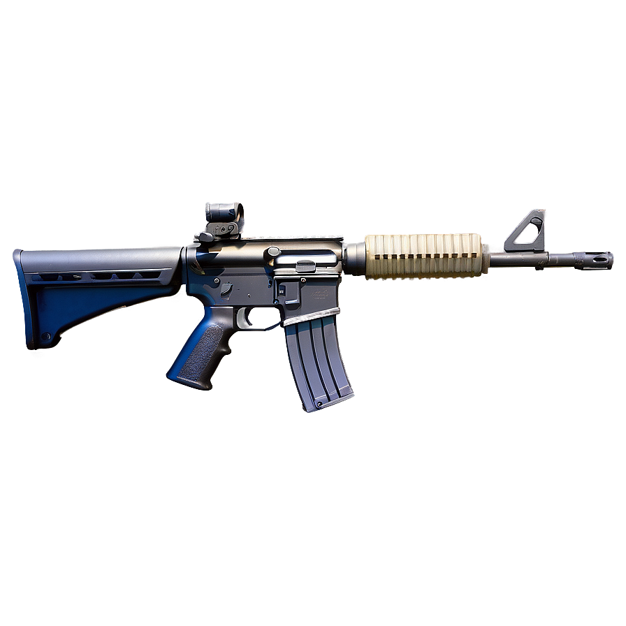 M16 Rifle With Scope Png 06132024