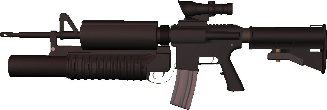 M4_ Carbine_with_ Grenade_ Launcher_ Attachment