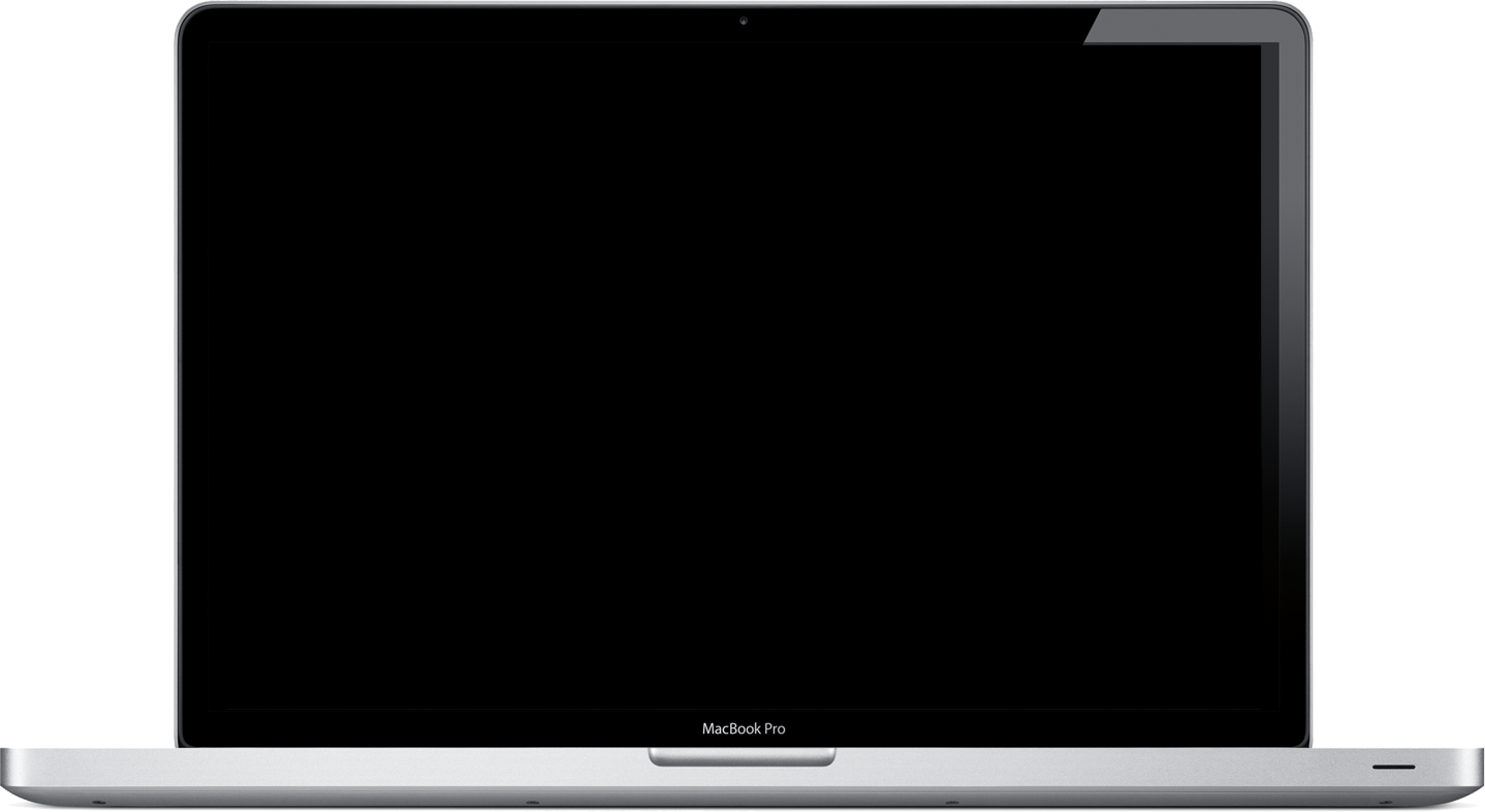 Mac Book Pro Front View