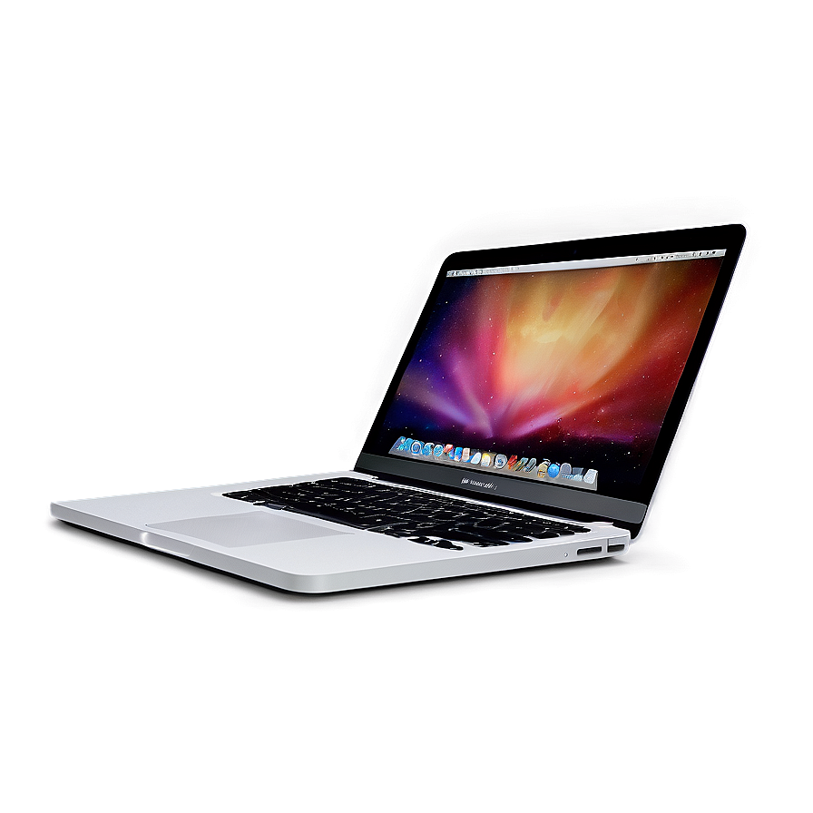 Macbook With Lightroom Png Cmy