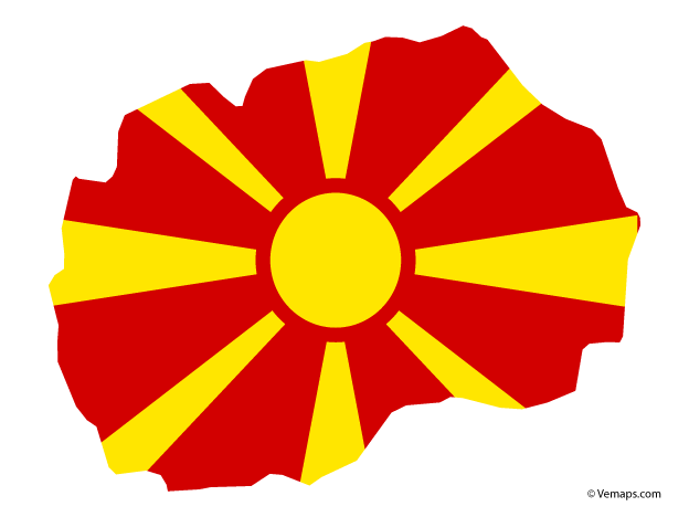 Macedonia Flag Graphic