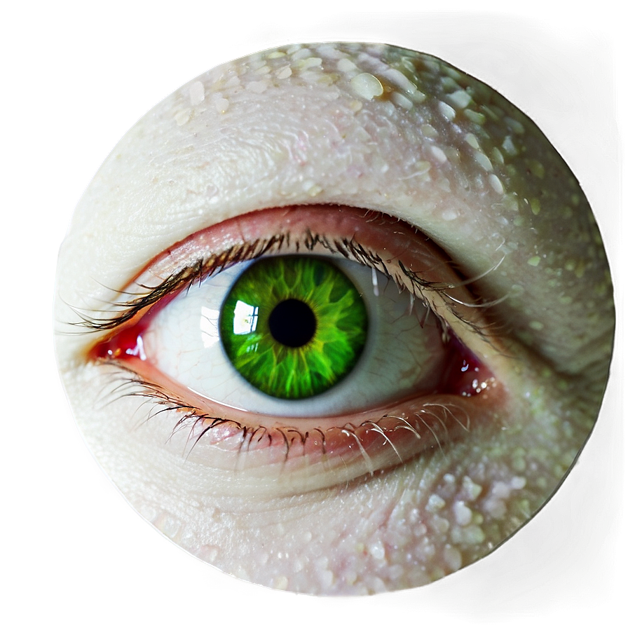 Macro Shot Green Eye Png 10