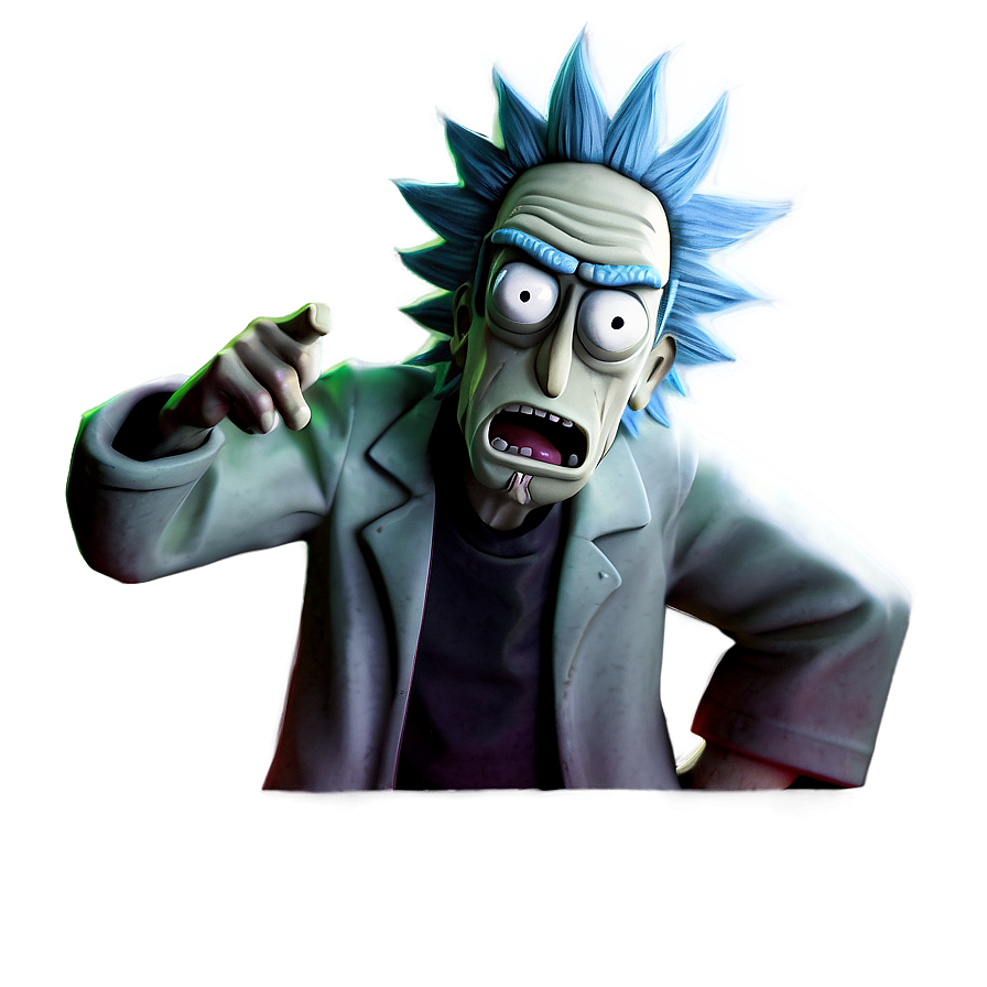 Mad Scientist Rick Sanchez Png 18