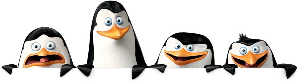 Madagascar Penguins Animated Characters