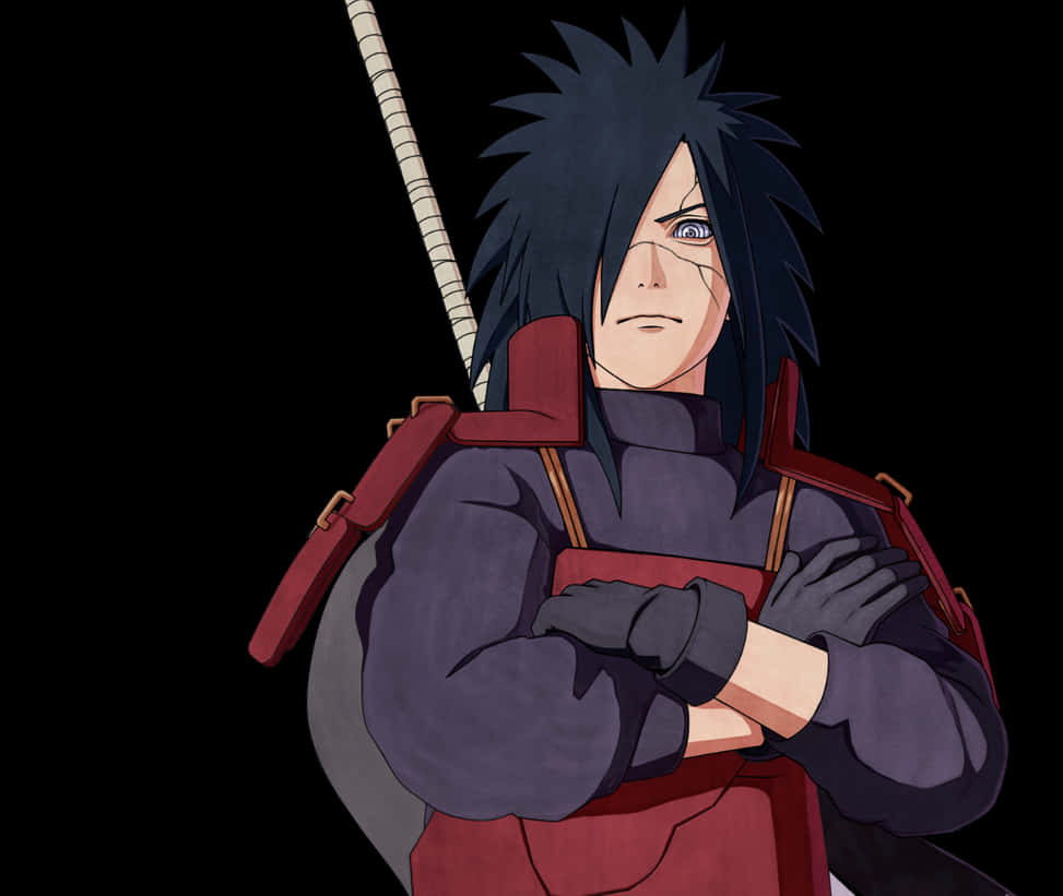 Madara Uchiha Armedand Determined