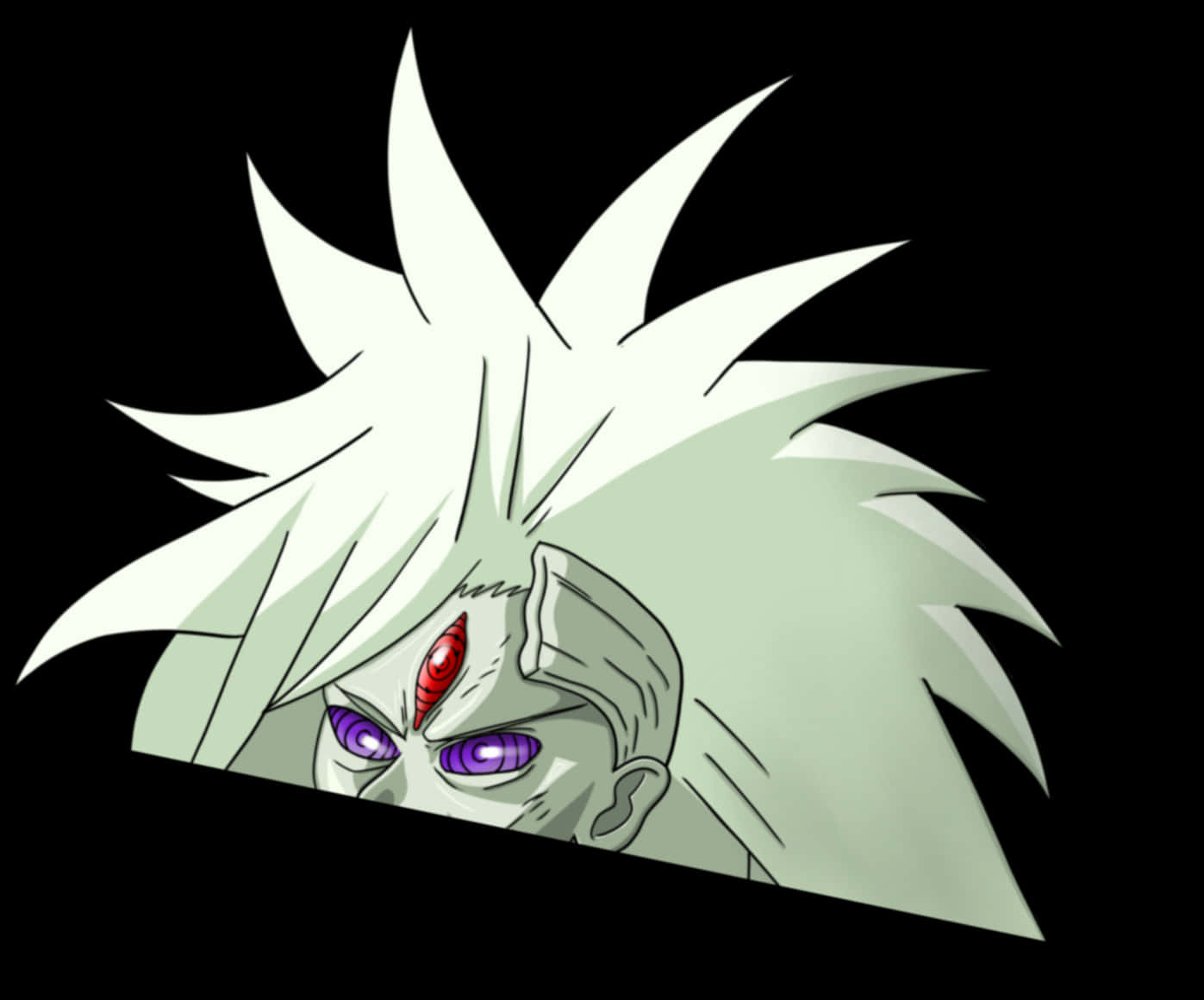 Madara Uchiha Sharingan Glare