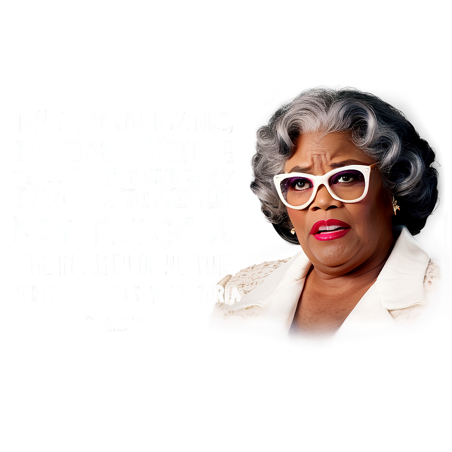 Madea Wisdom Quote Png 06272024