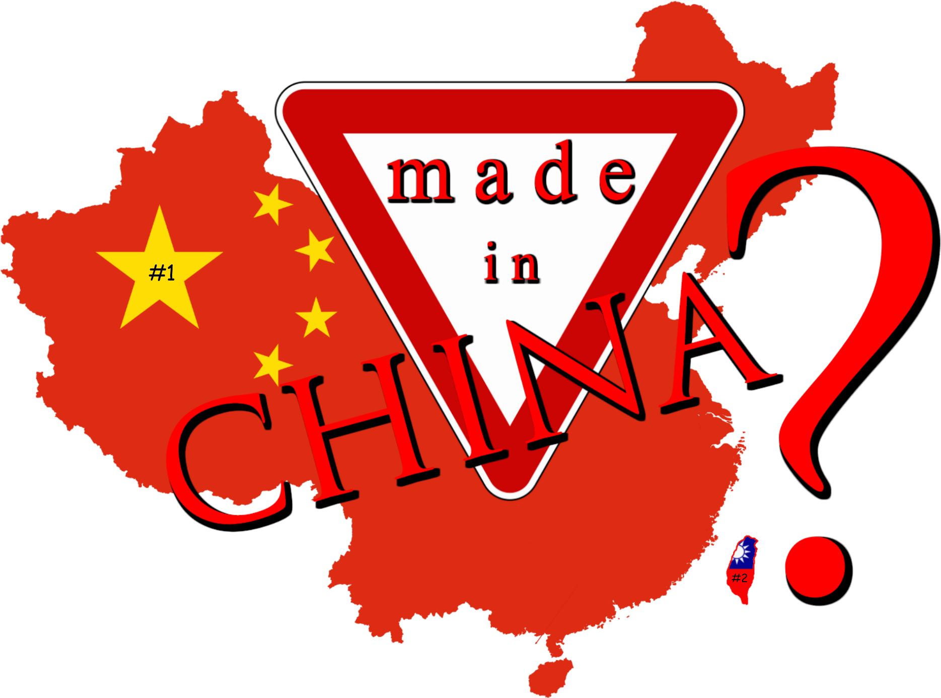 Madein China Concept Illustration