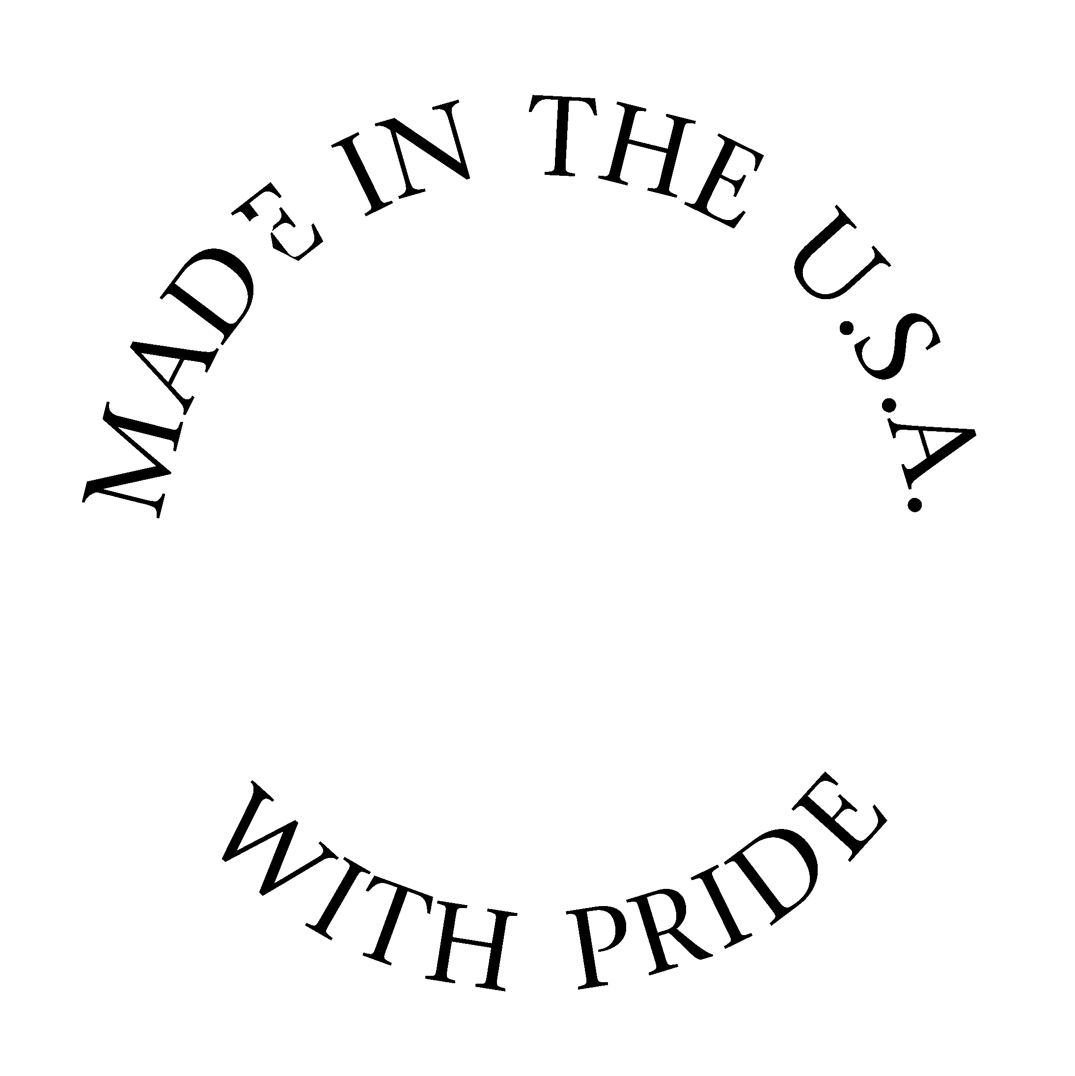 Madein U S A With Pride Seal