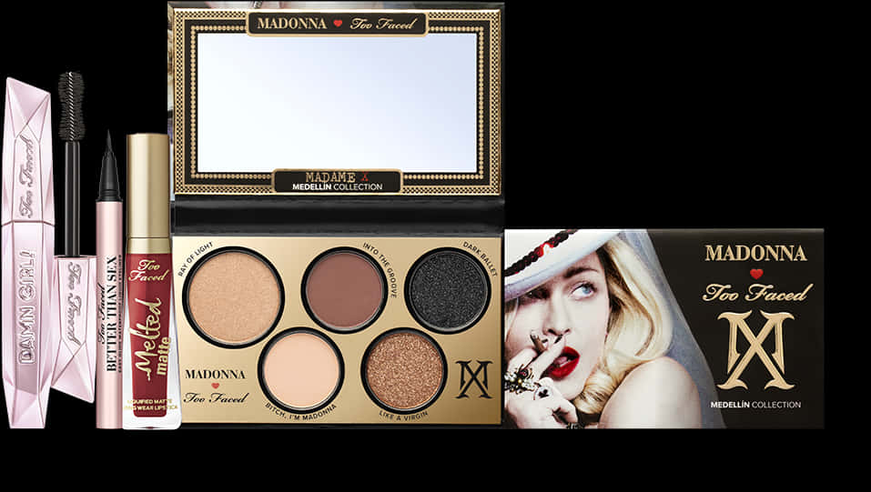 Madonna Too Faced Makeup Collection