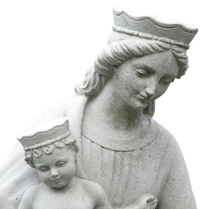 Madonnaand Child Statue Sculpture