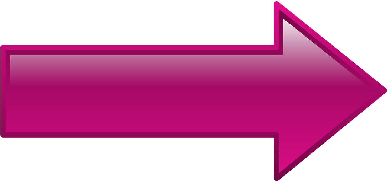 Magenta Directional Arrow