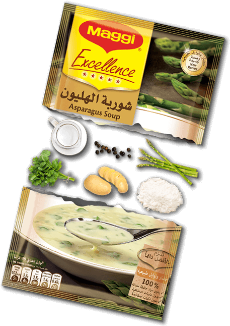 Maggi Excellence Asparagus Soup Package