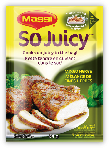 Maggi So Juicy Mixed Herbs Packet