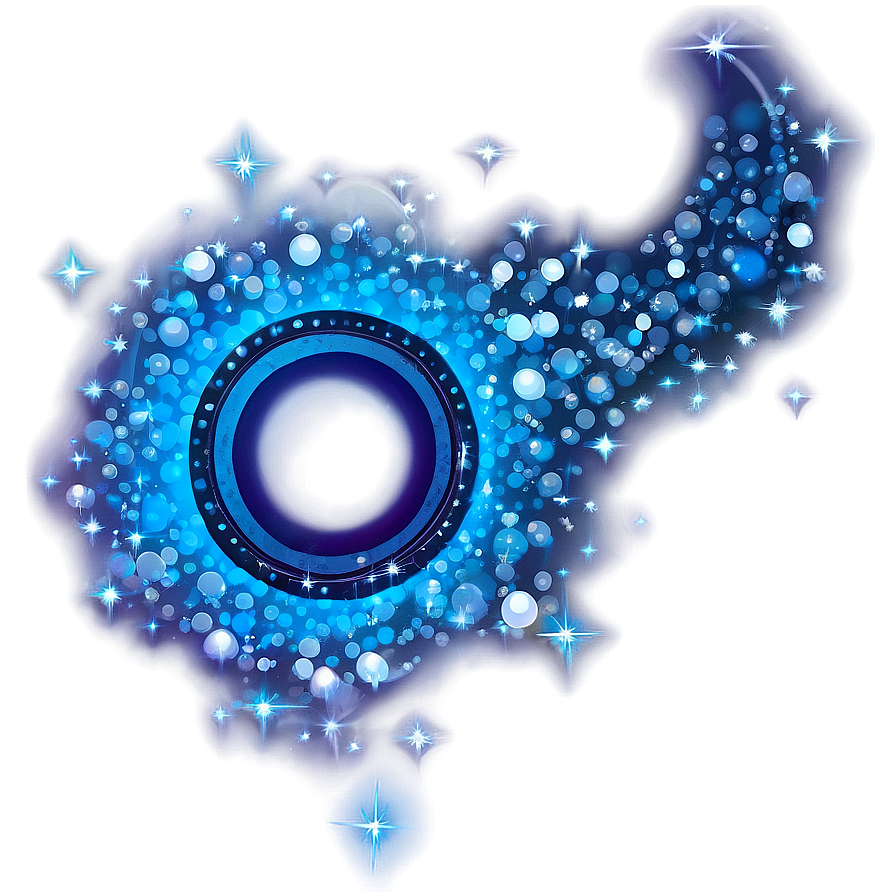 Magic Blue Sparkle Png Als39