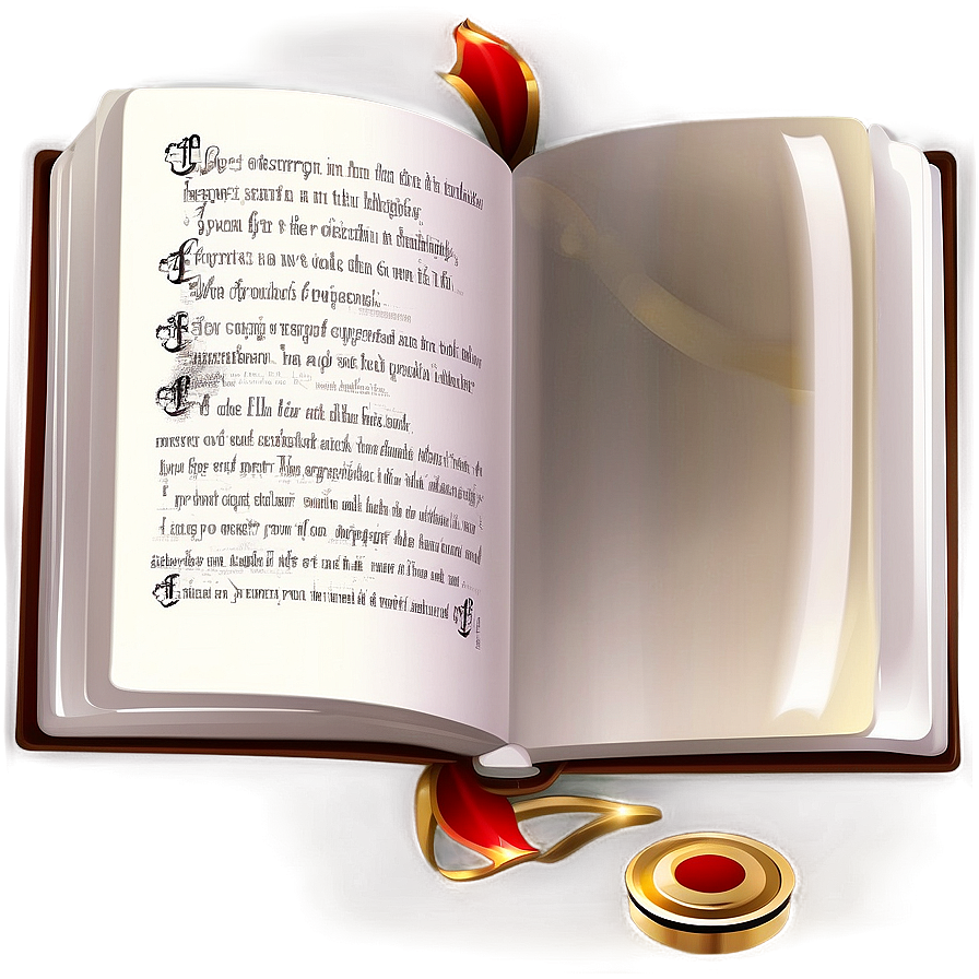 Magic Book Vector Illustration Png 90