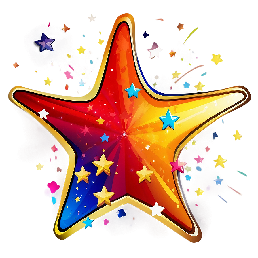 Magic Cartoon Star Png Pxl