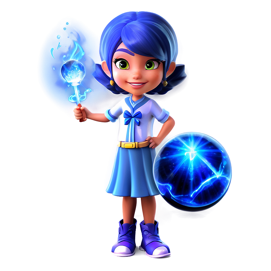 Magic Girl Cartoon Png 99