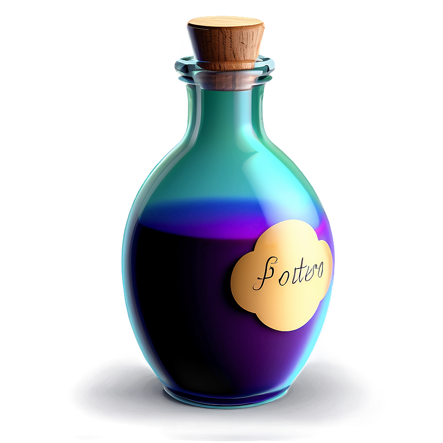 Magic Potion Bottle Png 05062024