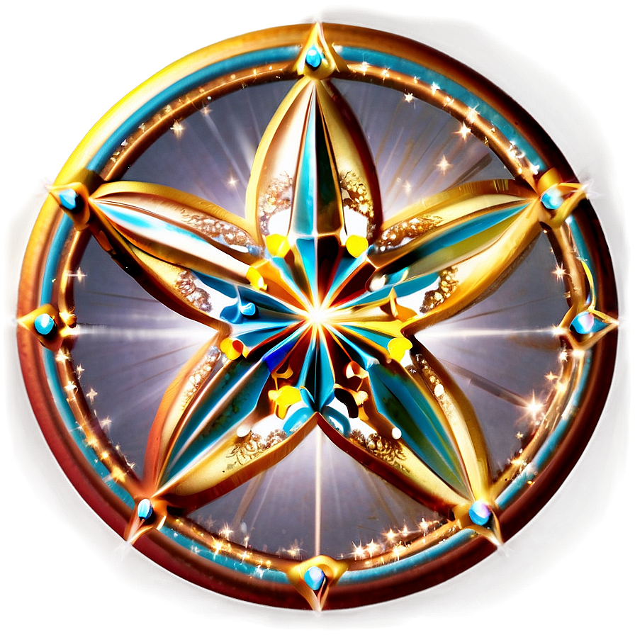 Magic Star Circle Png Auw70