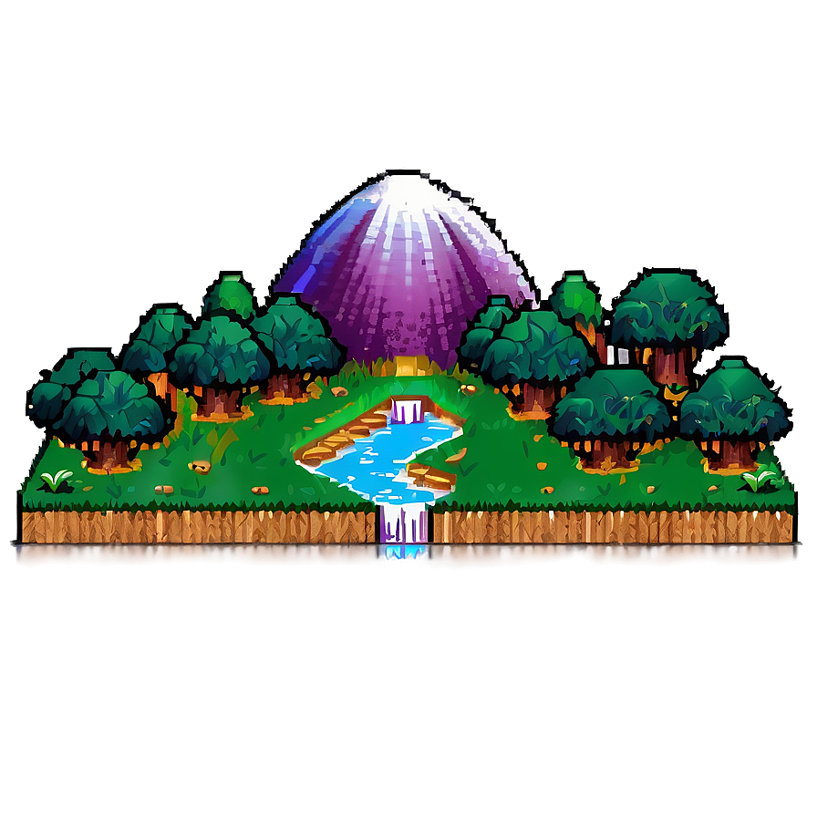 Magical 16 Bit Game Worlds Png 06252024