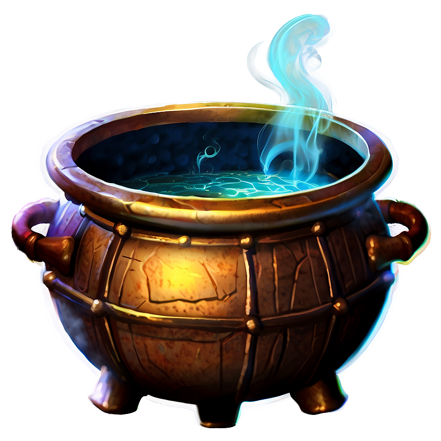 Magical Brew Cauldron Png 05242024