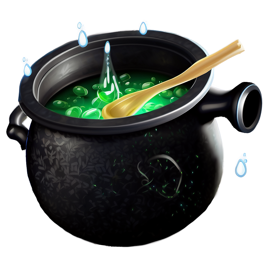 Magical Brew Cauldron Png 05242024