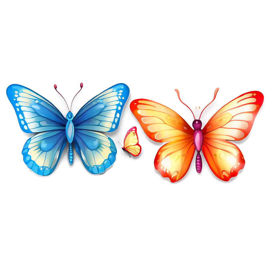 Magical Butterflies Png 15