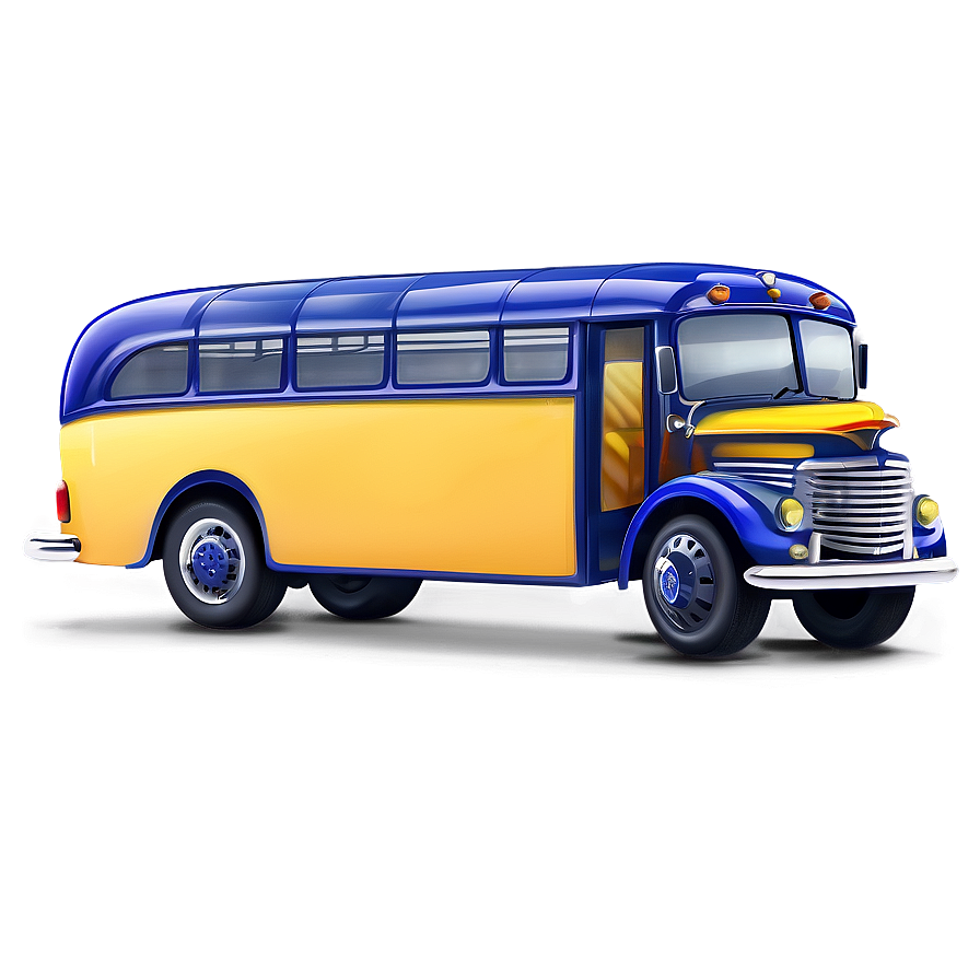 Magical Cartoon Bus Png 18