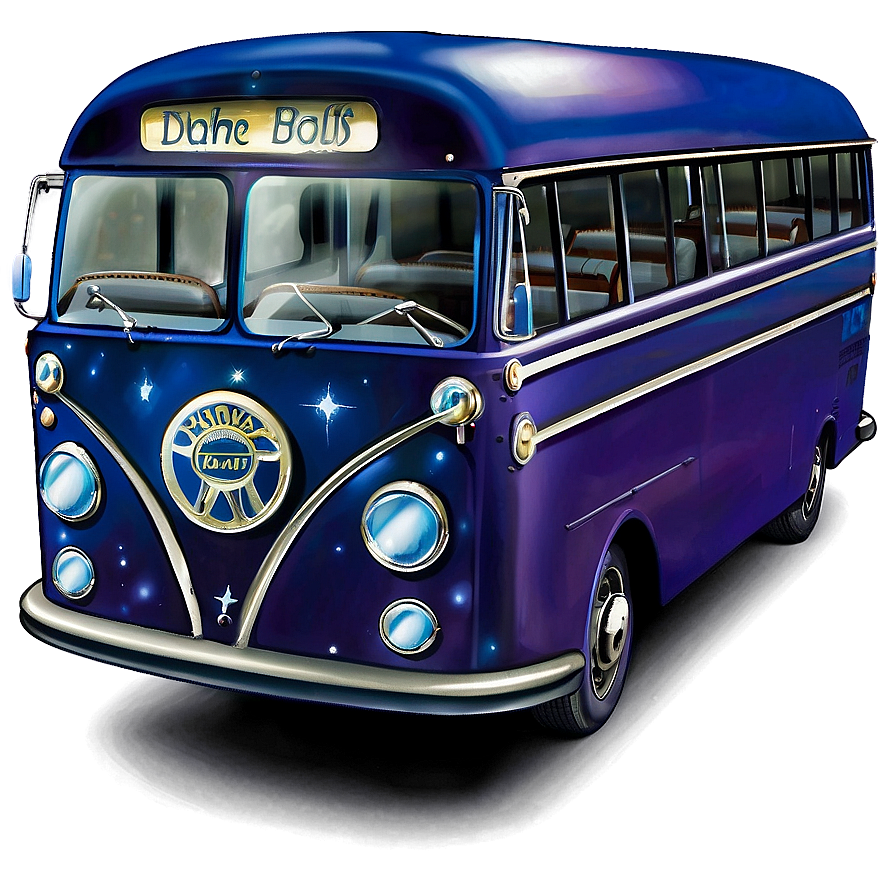 Magical Cartoon Bus Png Qpr65