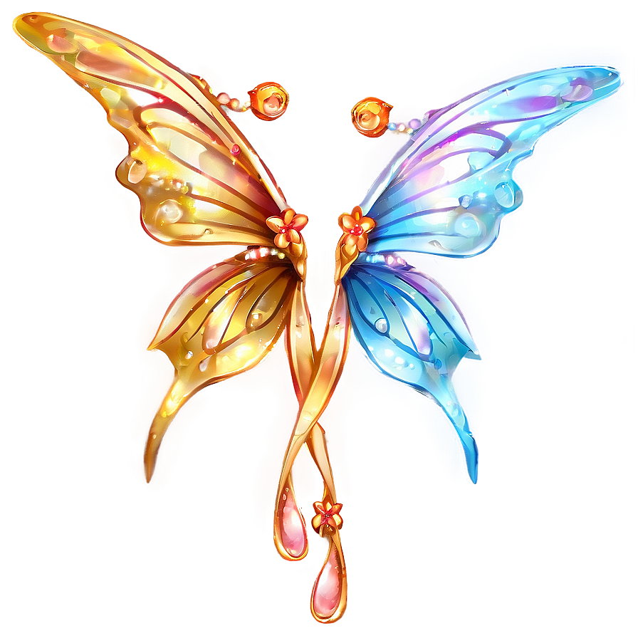 Magical Fairy Wings Clipart Png Ucb6