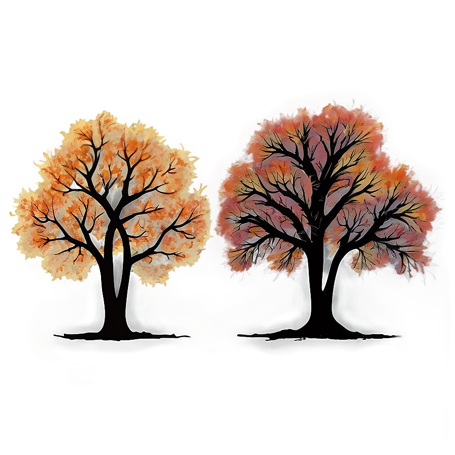 Magical Fall Trees Landscape Png 88