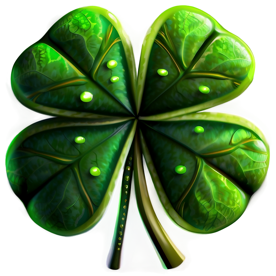 Magical Four Leaf Clover Png Ljt