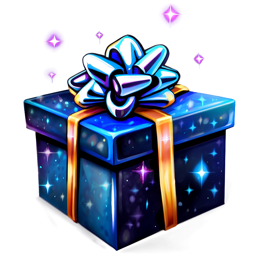 Magical Gift Box Png Uup