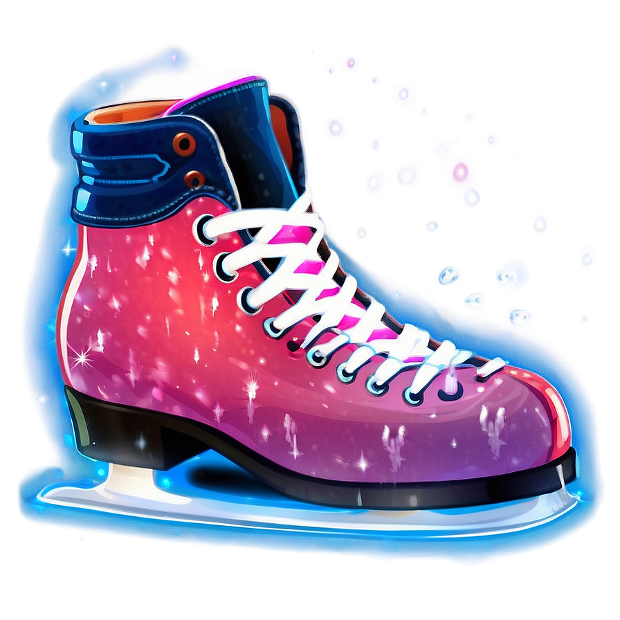 Magical Ice Skating Night Png 15