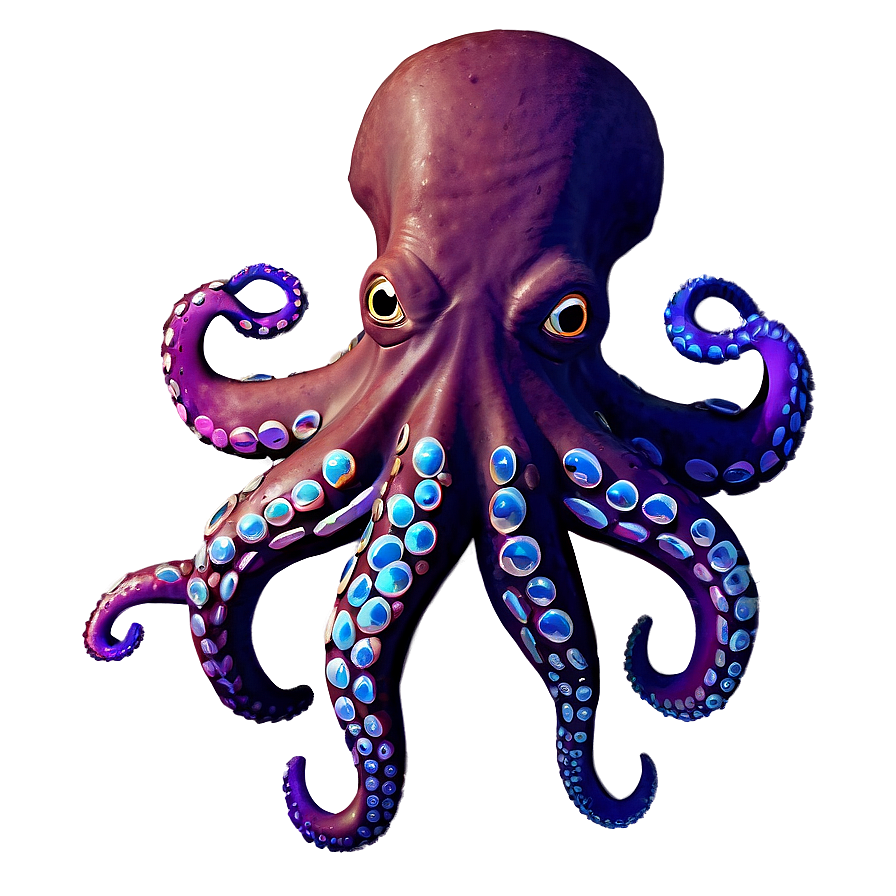 Magical Octopus Png Yei