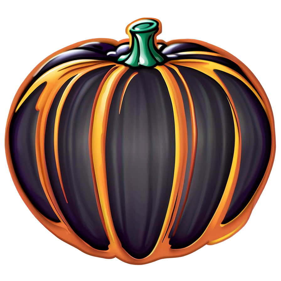 Magical Pumpkin Outline Visualization Png Uvp19