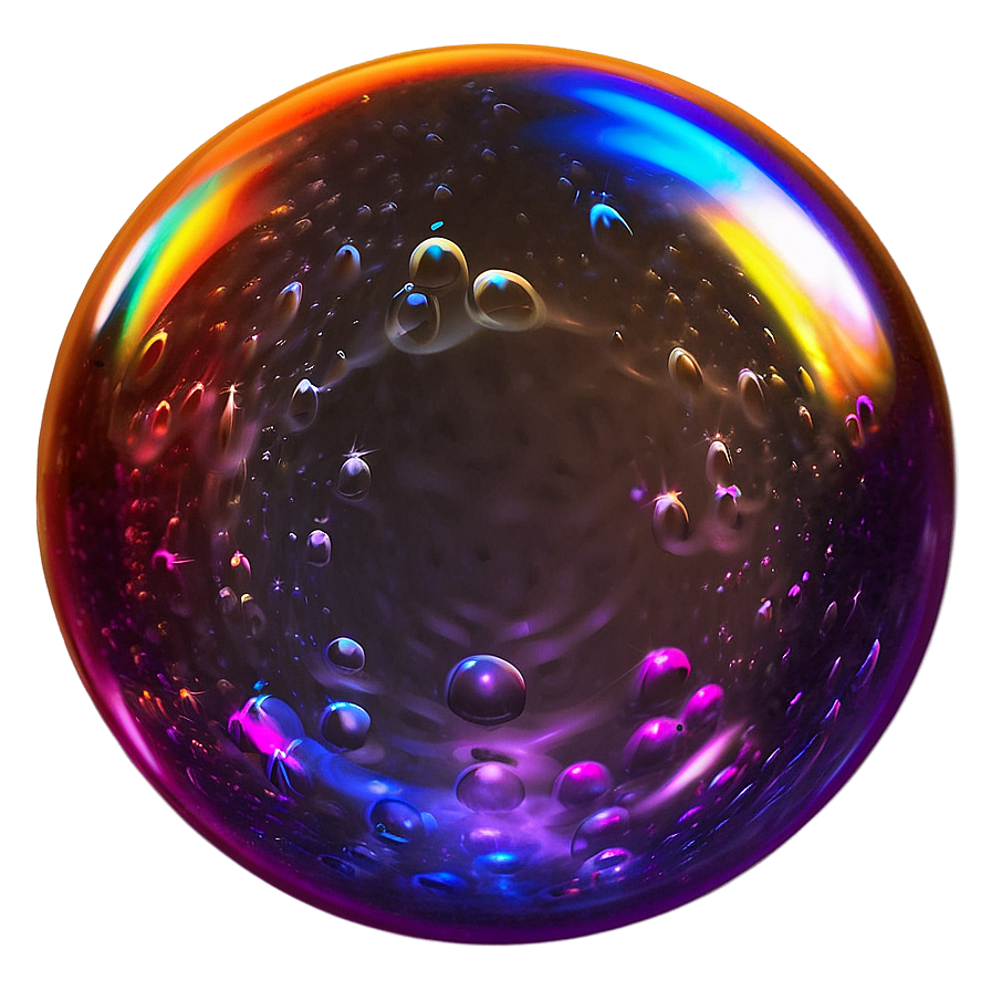 Magical Soap Bubble Glowing Png 06262024