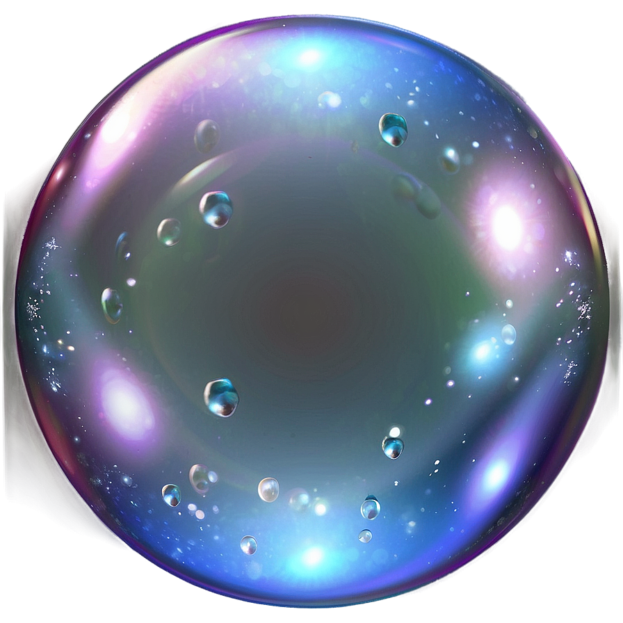 Magical Soap Bubble Glowing Png Moy7