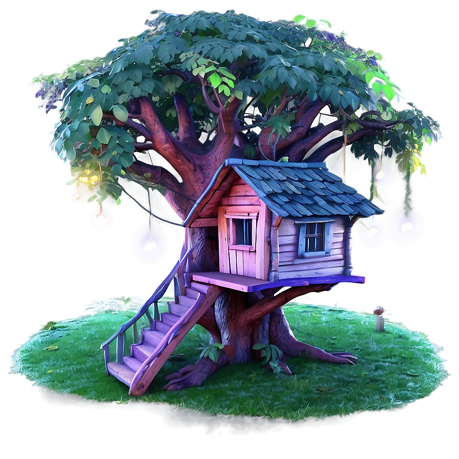 Magical Treehouse Scenes Png Inx