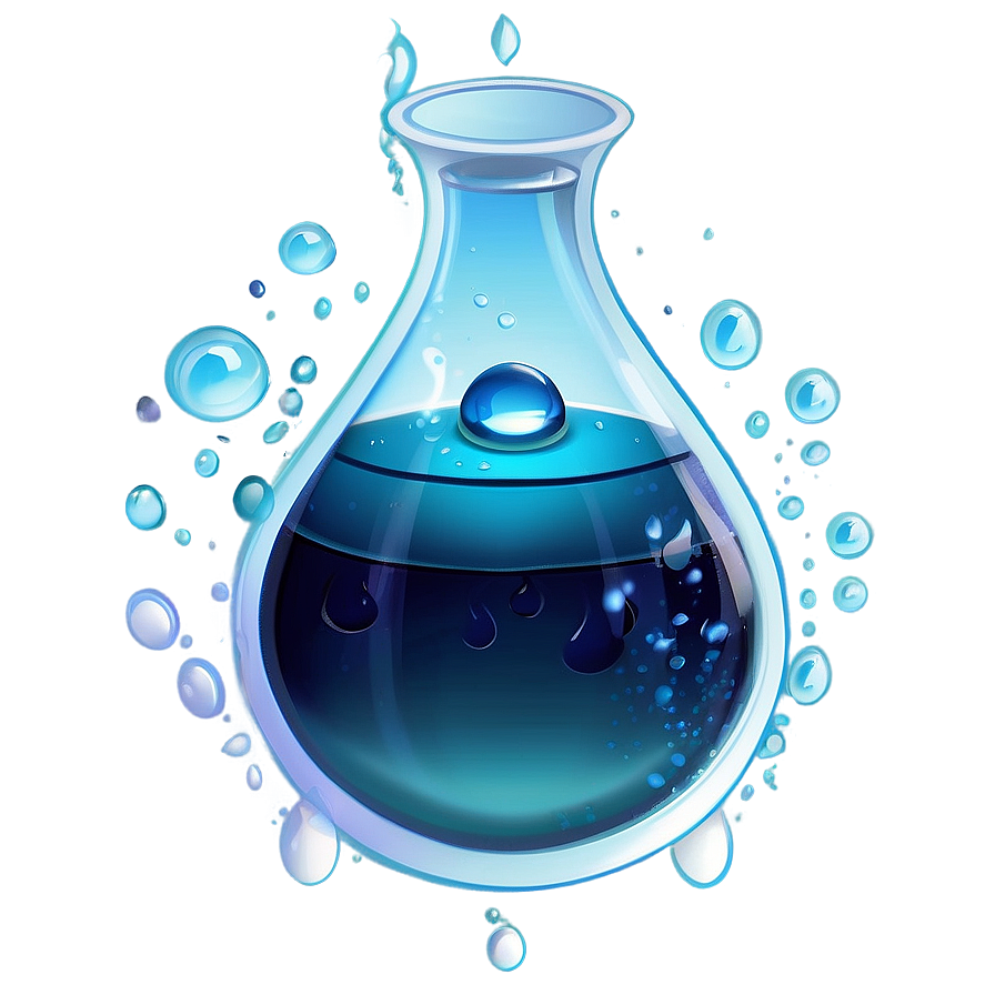 Magical Water Potion Cartoon Png 72