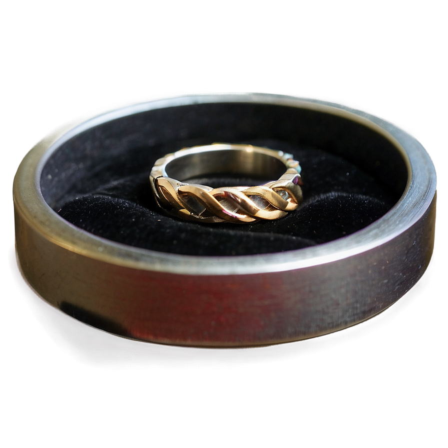 Magnetic Ring Box Png Scb1