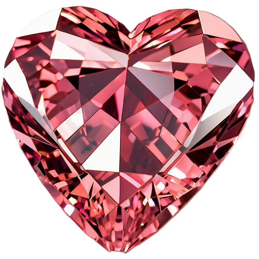 Magnificent Pink Diamond Heart Picture Png 06282024